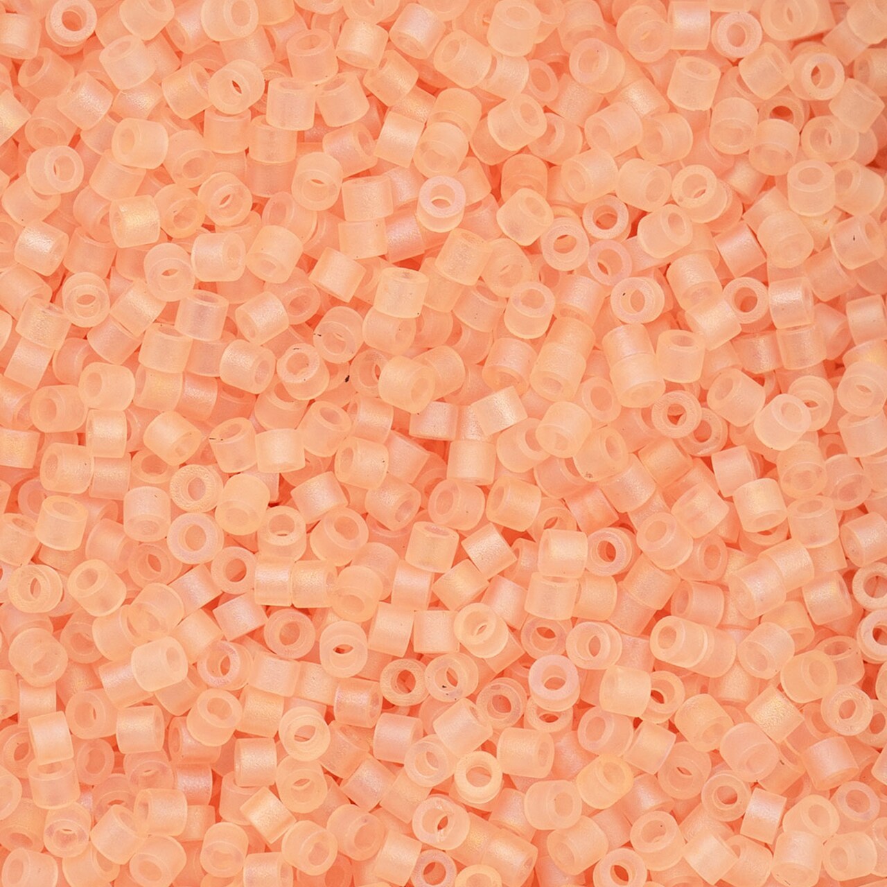John Bead Matte Macaron Cylin Beads 11/0 Glass Cylindrical Seed Beads, 25g